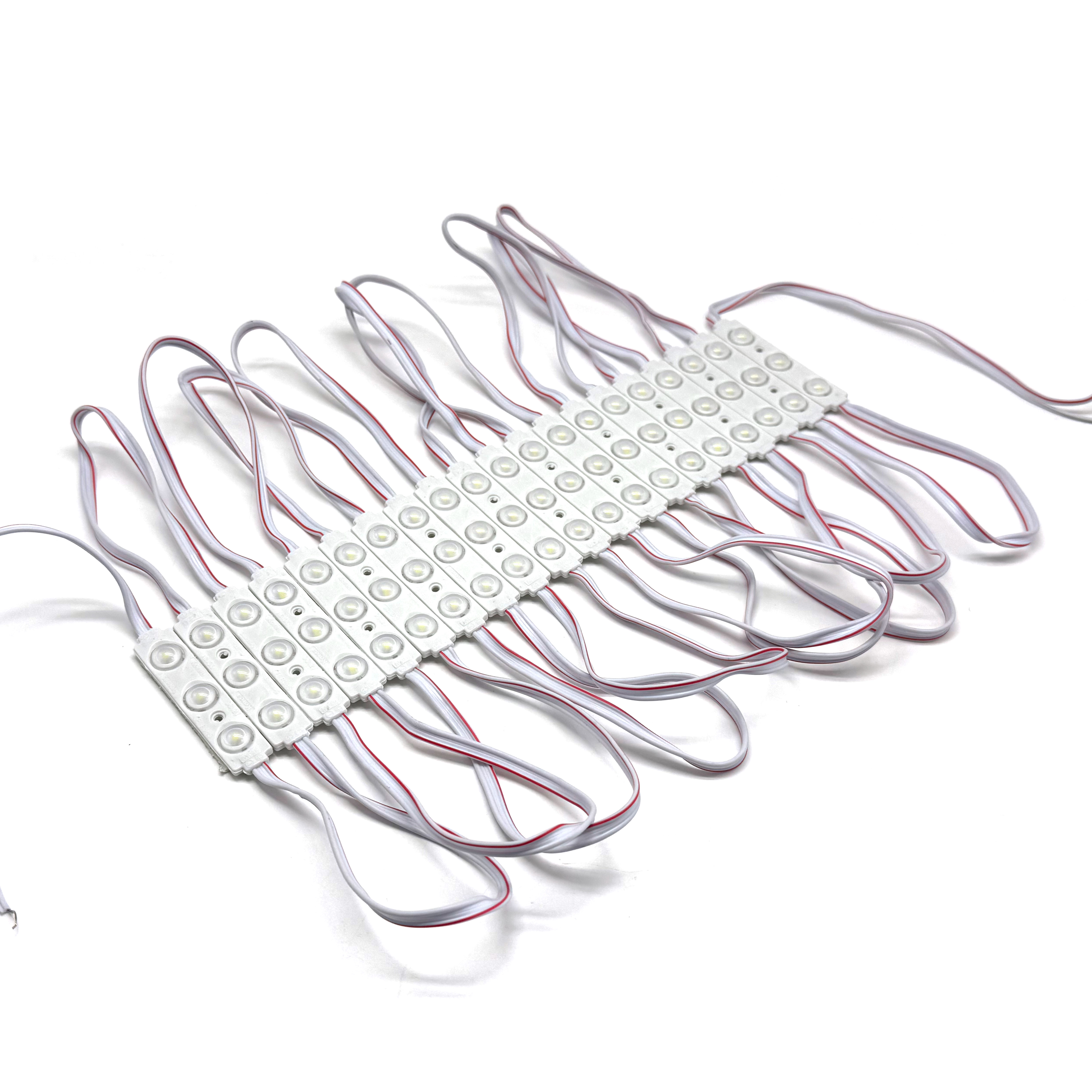 Waterproof 12V LED Module Light Strip for Signage & Mirror Backlight 