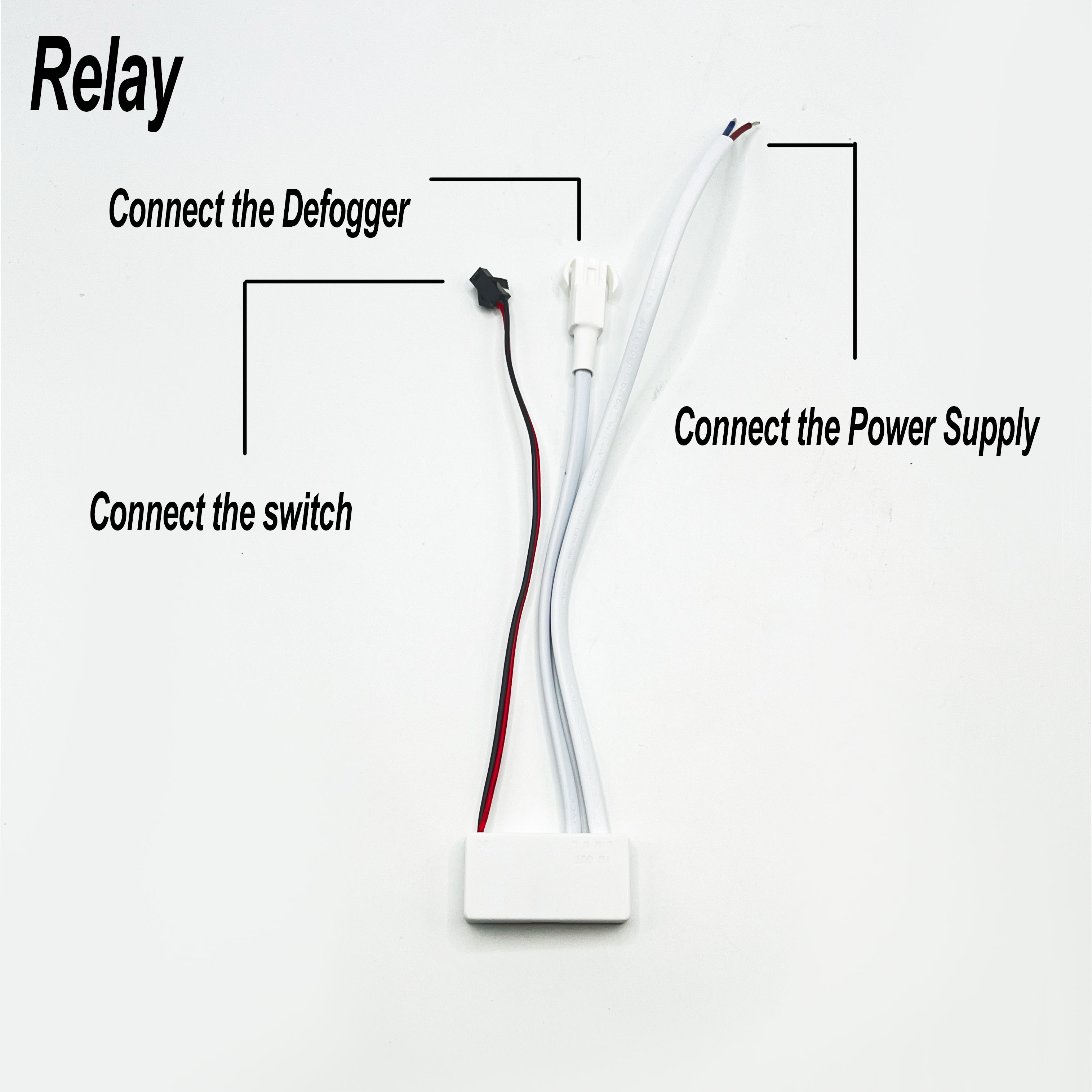 Triple Touch Sensor Switch with Temperature&Time Display And Relay