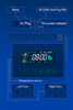 Six Button Bluetooth Touch Sensor Switch With HD Screen