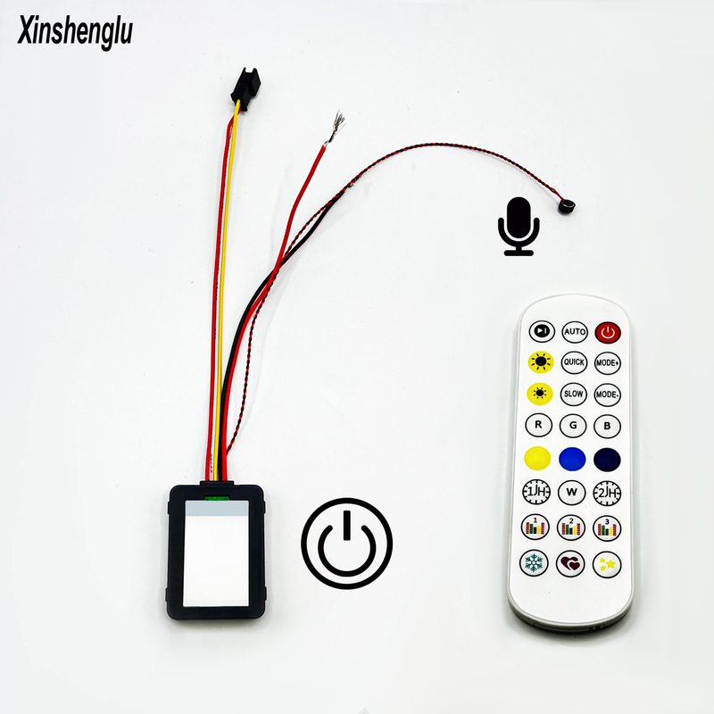 RGB Remote Control Sound Receiving Touch Switch