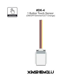 XINSHENGLU | Smart LED Mirror Touch Switch – Anti-Fog, Three-Color Dimming, USB Ready