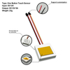 3-in-1 Touch Sensor Switch Module for LED Mirror | Stepless Dimming, CCT Control & Defogger