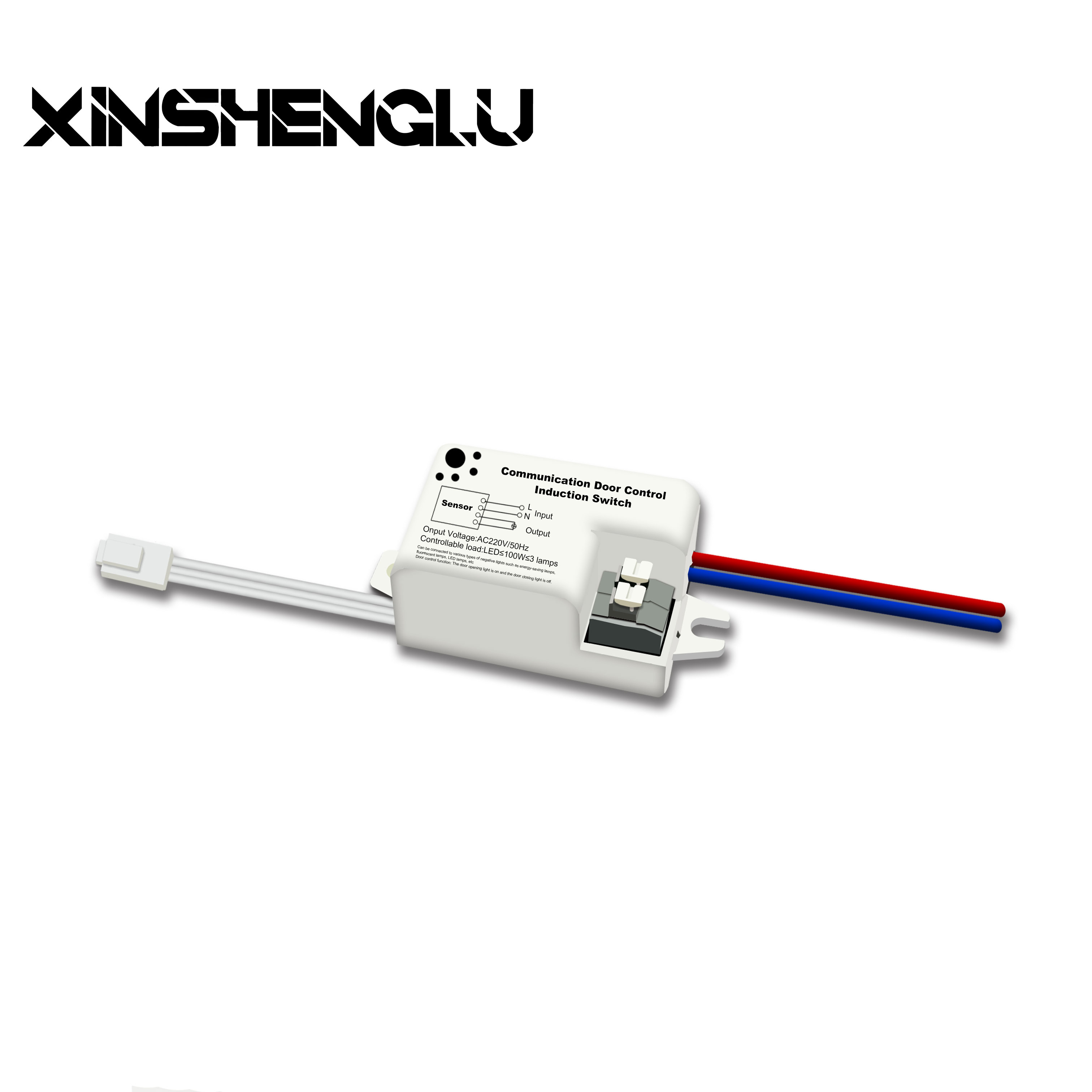 AC220V capacitive touch sensor switch for cabinet or mirror lighting, XINSHENGLU brand