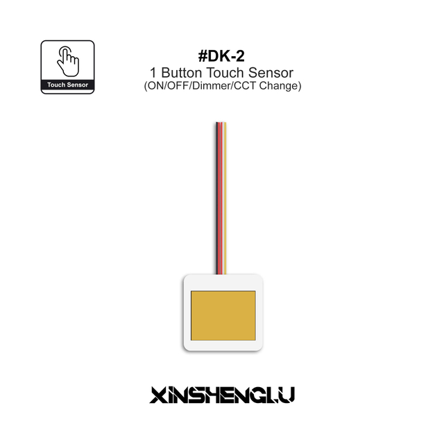 XINSHENGLU | Touch Sensor Switch Module for LED Mirror | Stepless Dimming, CCT Control & Defogger