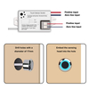 AC220V capacitive touch sensor switch wiring diagram and installation guide