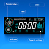 Six Button Bluetooth Touch Sensor Switch With HD Screen