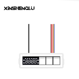 Triple Touch Sensor Switch with Temperature&Time Display And Relay