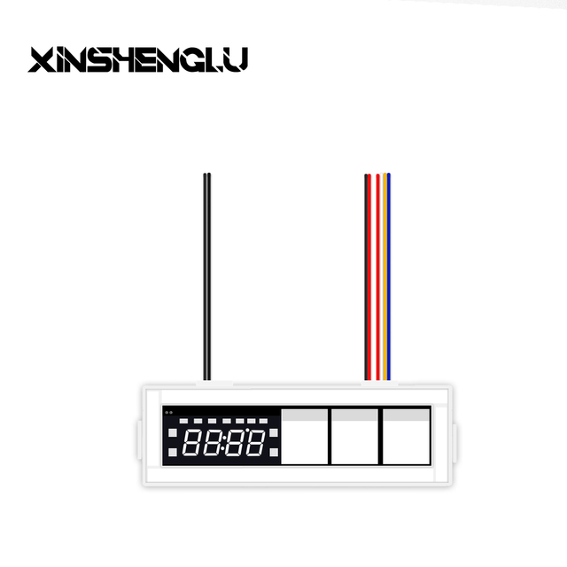 Triple Touch Sensor Switch with Temperature&Time Display And Relay