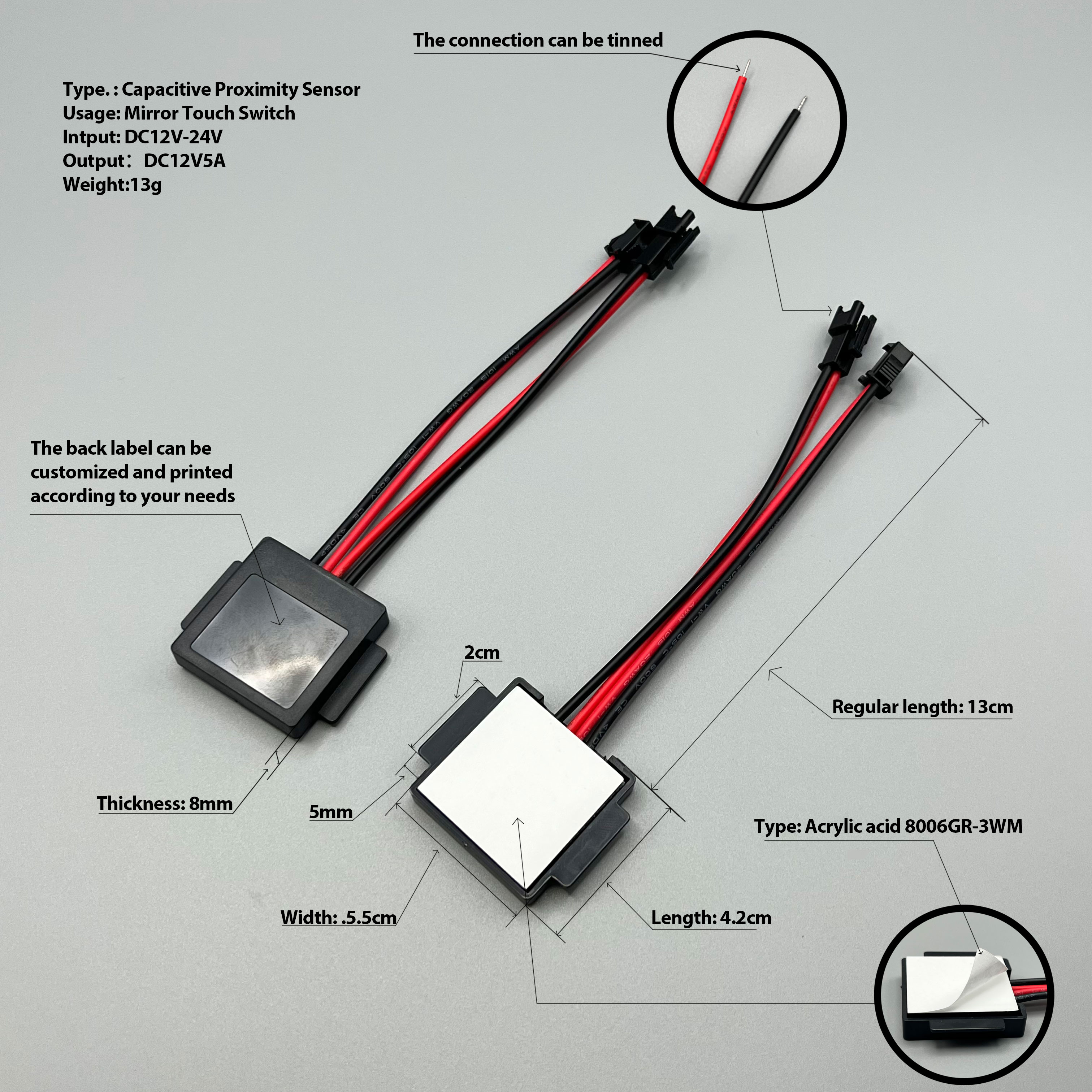 Single Touch Sensor Switch（Mini）