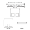 Dual Touch Bluetooth Mirror Controller