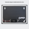 IP55 Potted 12V LED Power Supply for Mirrors & Cabinets